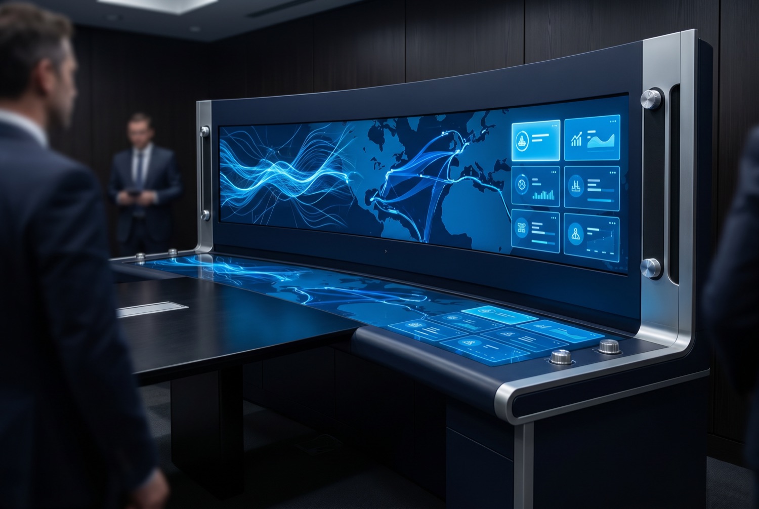 Executive maritime intelligence briefing visual